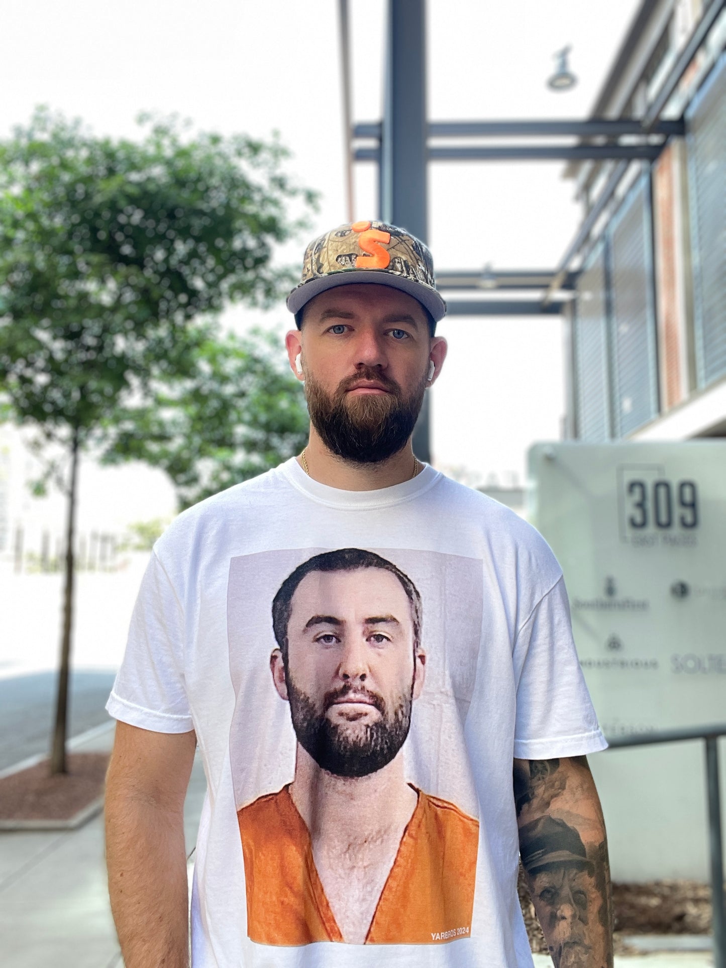 Scottie Scheffler Mugshot tshirt