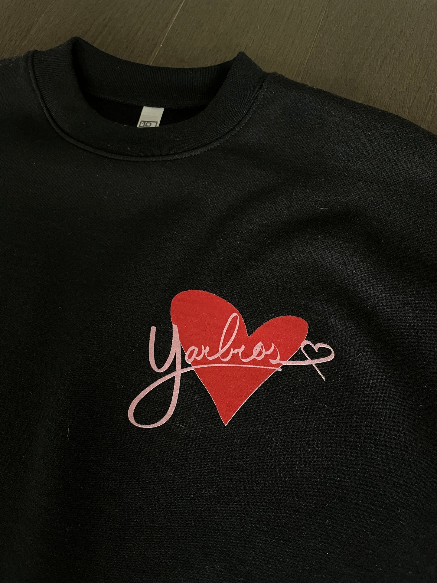 Valentine’s Heart crewneck