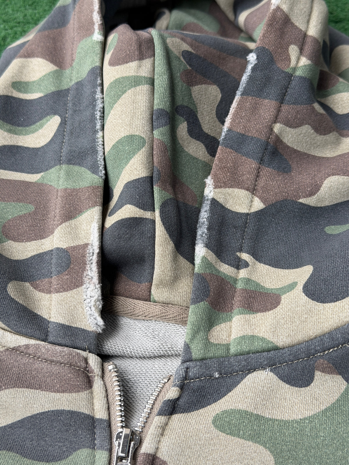 Camo Dawgs Zip Up Hoodie