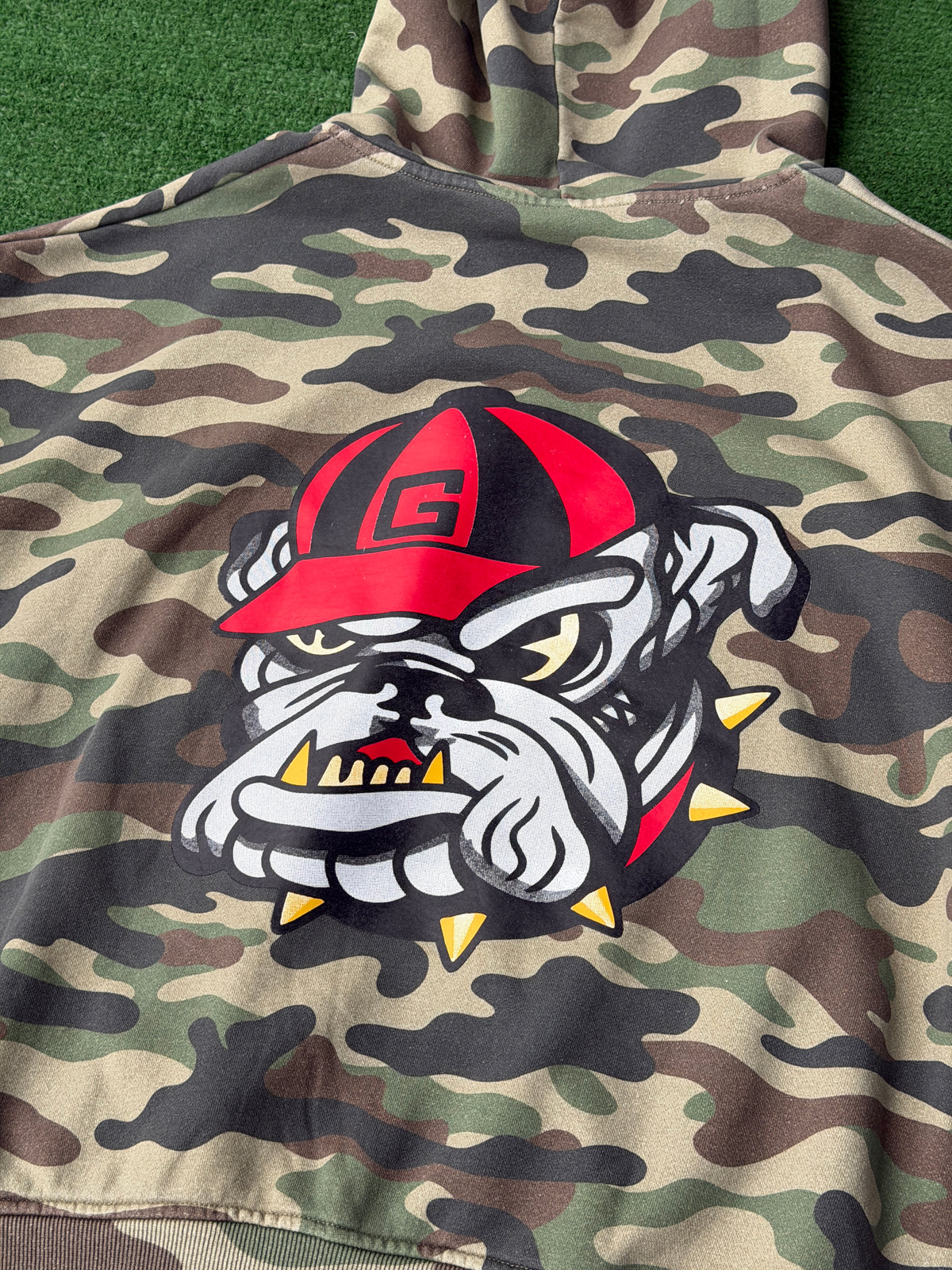 Camo Dawgs Zip Up Hoodie