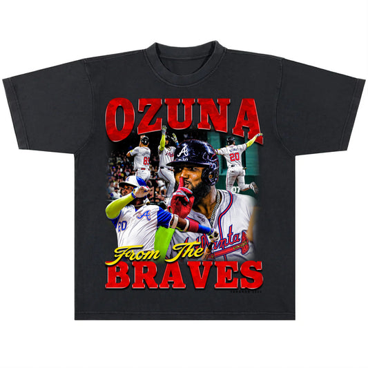 Ozuna from the Braves tshirt (black)