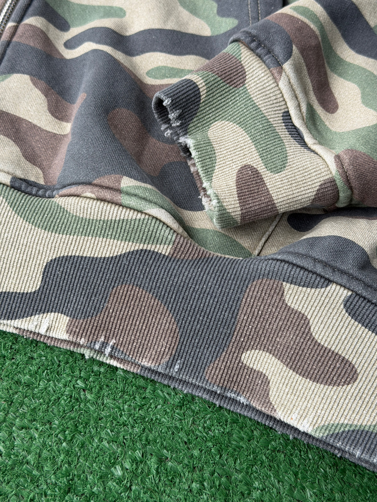 Camo Dawgs Zip Up Hoodie