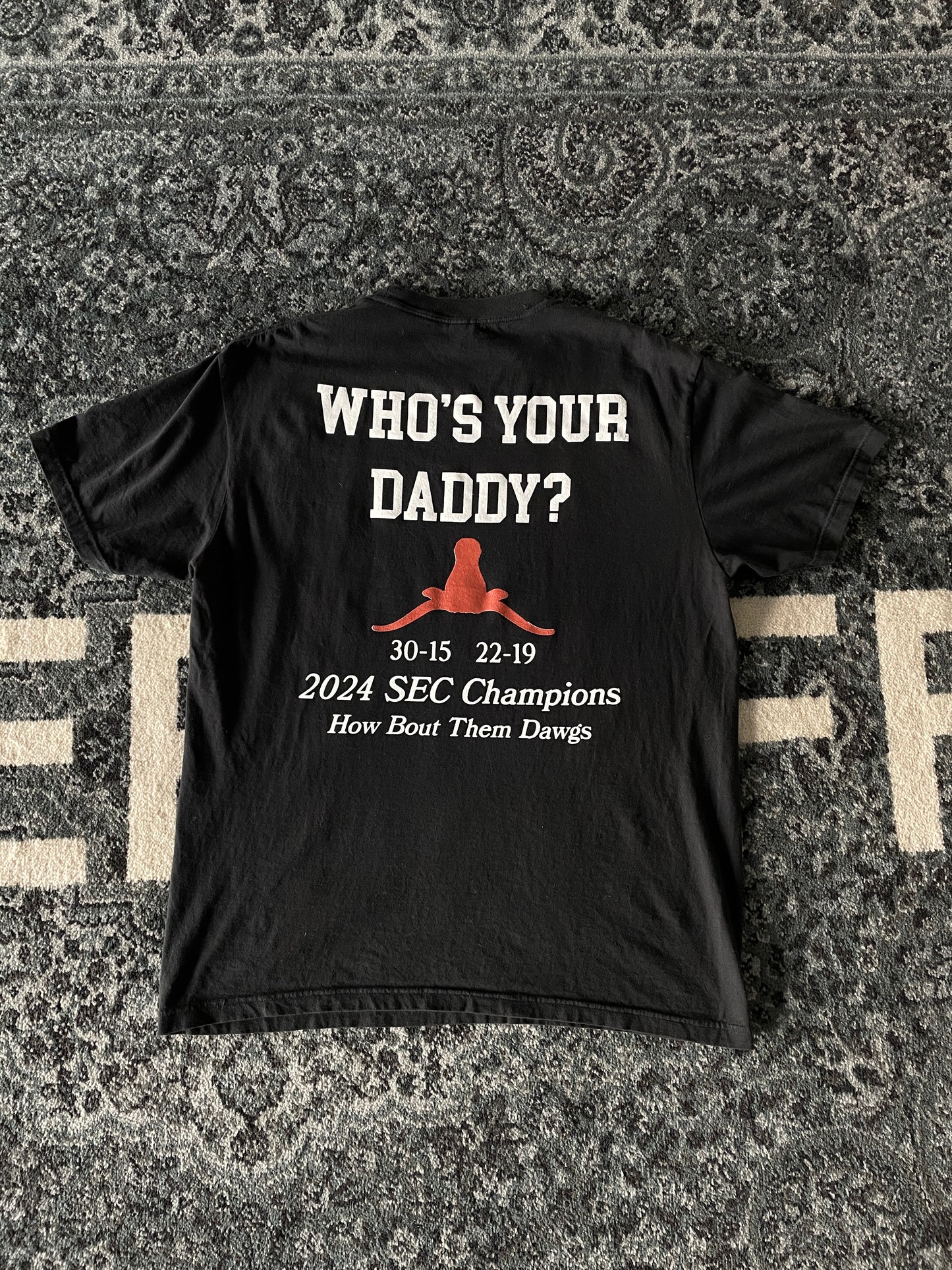 Who’s Your Daddy SEC Champ Kirby tshirt