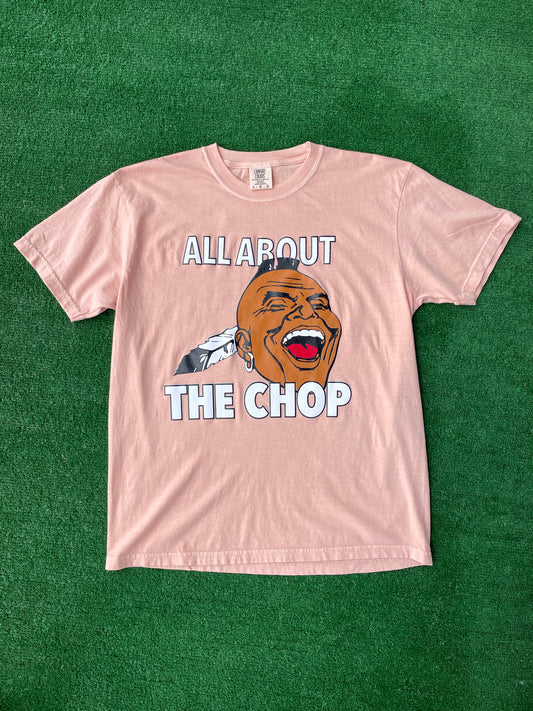 The Chop tshirt (peach)