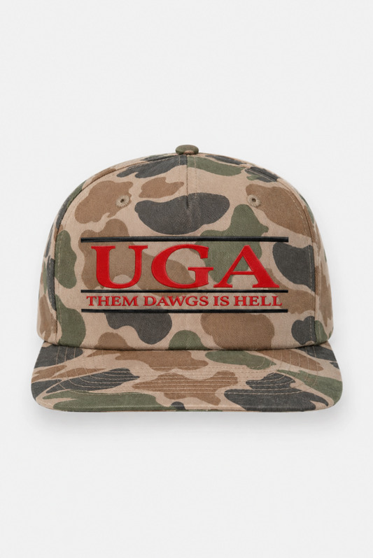 UGA Desert Camo SnapBack