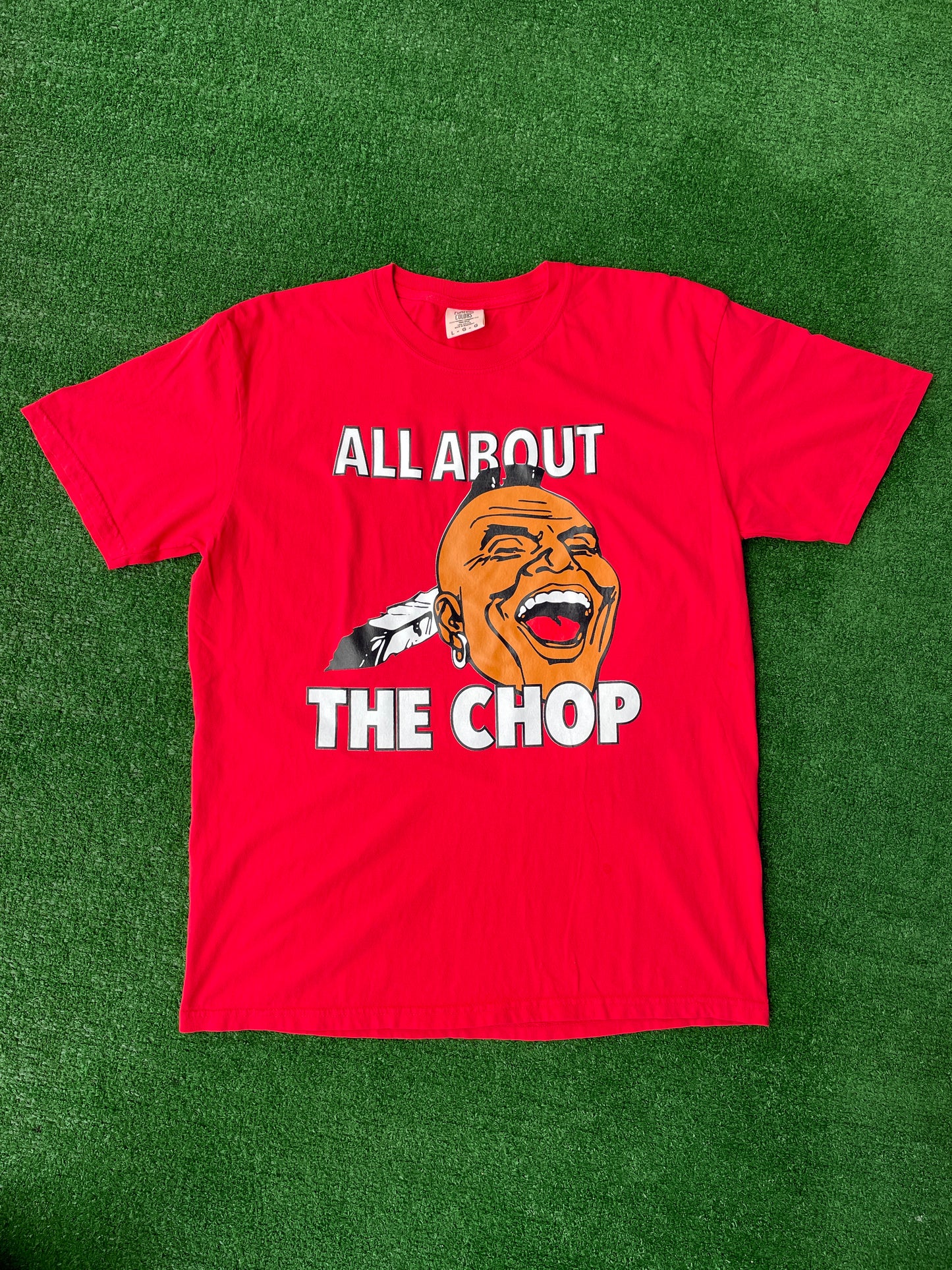 The Chop tshirt (red)