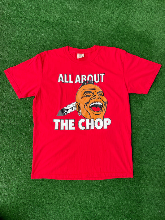 The Chop tshirt (red)