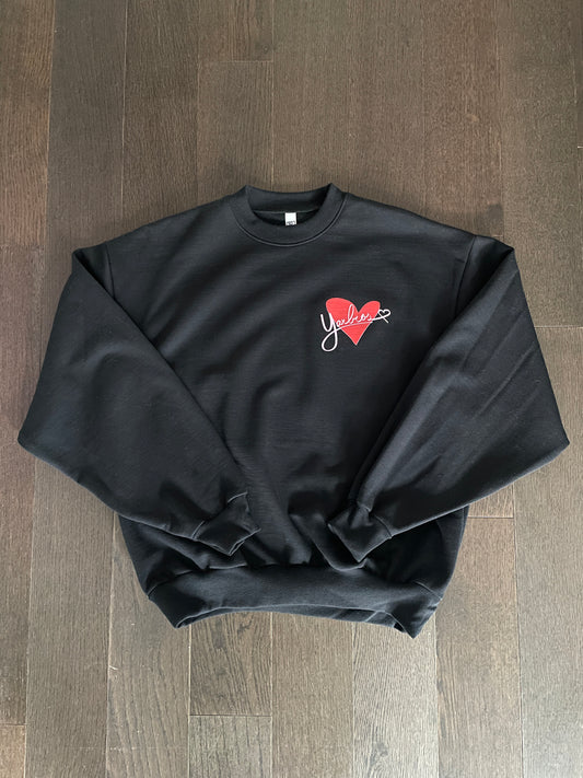 Valentine’s Heart crewneck