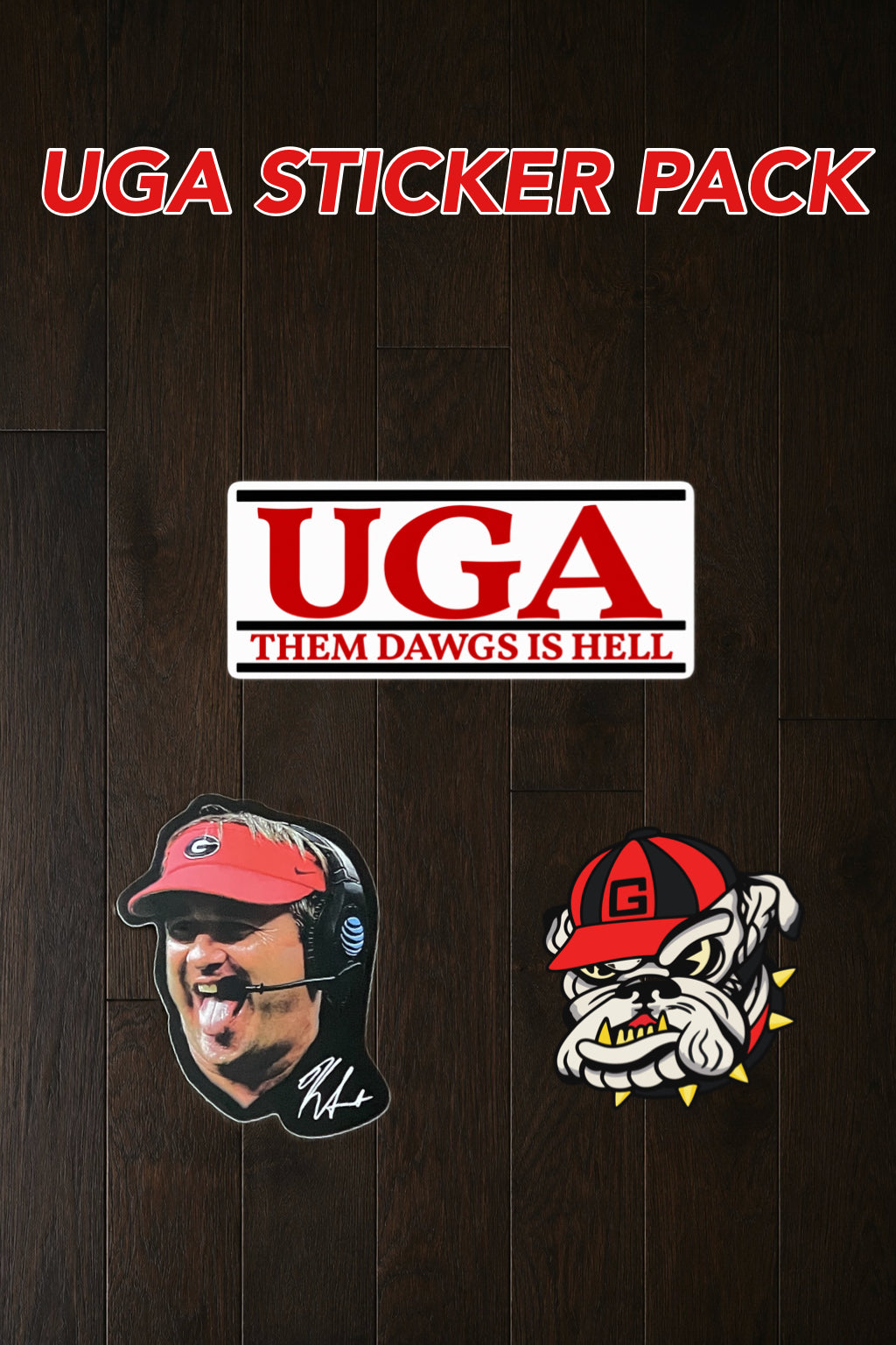 New UGA Sticker Pack