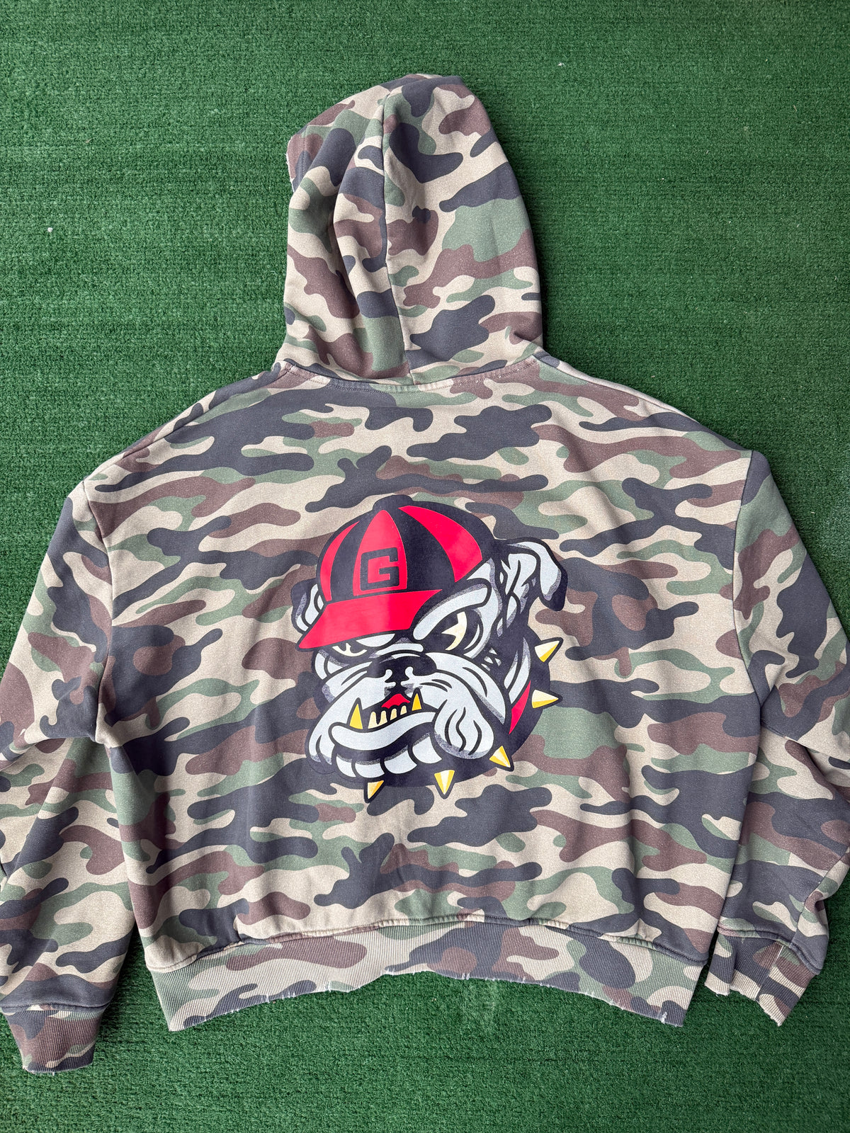 Camo Dawgs Zip Up Hoodie
