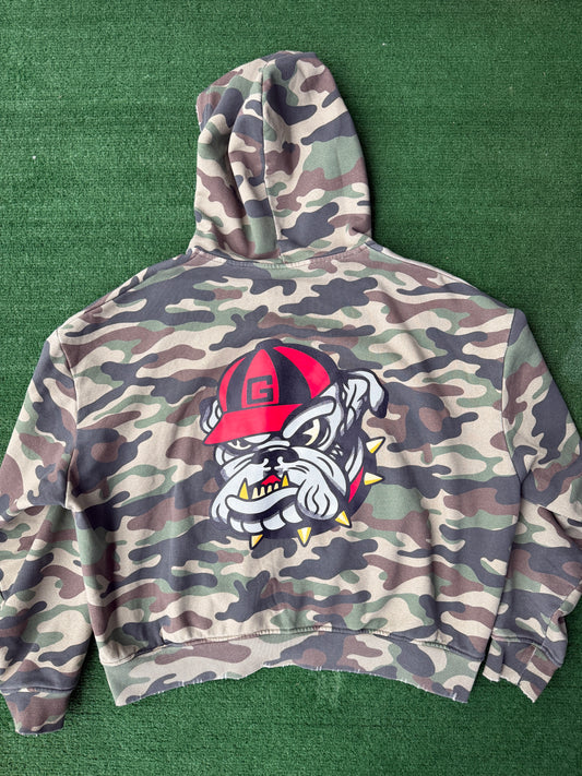 Camo Dawgs Zip Up Hoodie