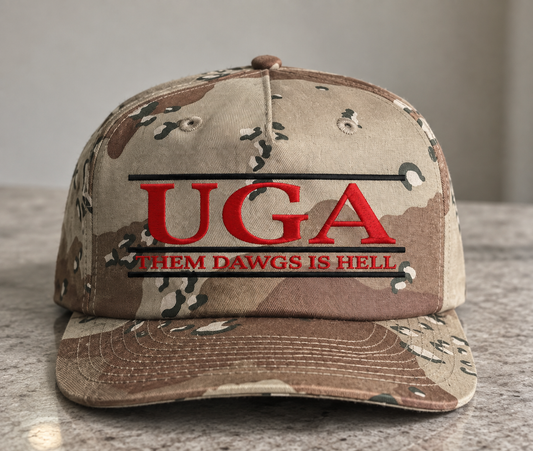 UGA Desert Camo SnapBack