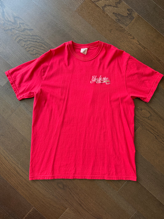 The Chop tshirt (red sample)